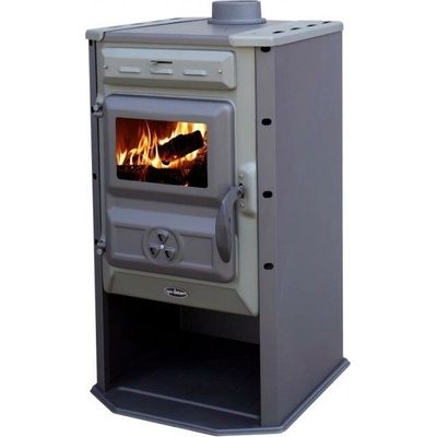 Tim Sistem na TP Čarobna pec ECO 6,9 kW oceľová sivo-zelená