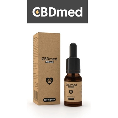 CBDmed CBD olej pro zvířata 5% 500 mg 10 ml