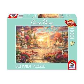 Schmidt Spiele Chuck Pinson: Morning Calm by the Lake (1000 Pieces)