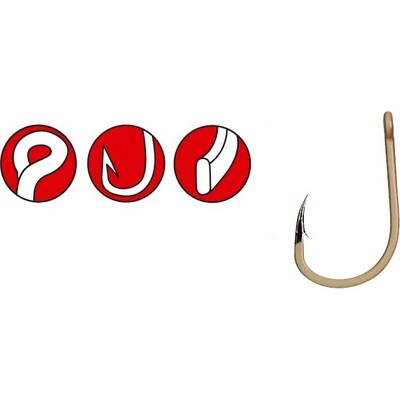Gamakatsu A1G-Carp Camou Coffe Brown Specialist vel.2 10ks