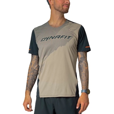 Dynafit Тениска Dynafit ALPINE 2 S/S TEE M Кафяв Velikost S