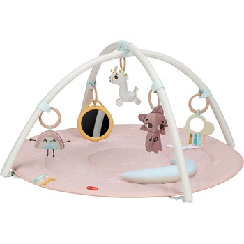Tiny Love Активна гимнастика Tiny Love - Developmental Gymini, Unicorn Wonderlands, с кръгло килимче (TL.0129.001)