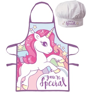 Kidslicensing Детски комплект за готвене Kids Licensing - You are Special, Престилка и шапка (KL10518)