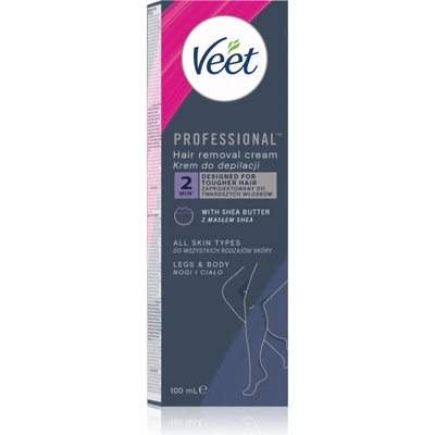 Veet Professional All Skin Types крем за депилация за всички видове кожа 100ml