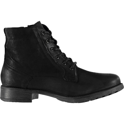 Linea Обувки Linea Military Boots - Black