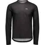 POC Мъжка фланелка с дълъг ръкав за колоездене POC Motion Air L/S Jersey Cycling jersey - Uranium Black - размер XXL (056-3686-0516)