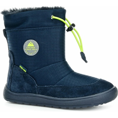 Protetika zimní barefoot boty Heiko navy