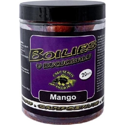 Carp Servis Václavík Václavík Boilies v dvojobalu - 180 g/20 mm/Mango