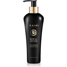 T-LAB Royal Detox čiastiaci detoxikačný šampón 300 ml