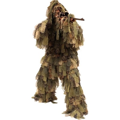 Mil-tec Ghillie Suit Oak Leaf 3D woodland