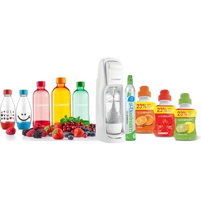 Sodastream JET WHITE FAMILY PACK