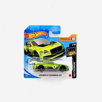 Mattel Hot Wheels 2018 Bentley Continental GT3