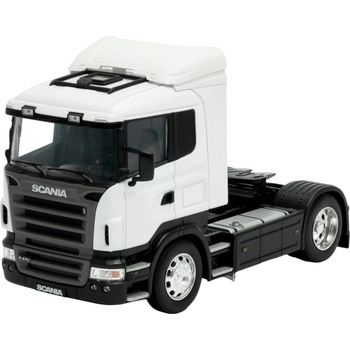Welly Метална играчка Welly - Влекач Scania R470, бял, 1: 32 (32625W)