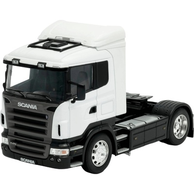 Welly Метална играчка Welly - Влекач Scania R470, бял, 1: 32 (32625W)