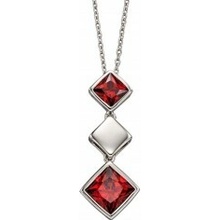 Fiorelli silver Strieborný náhrdelník N4350R
