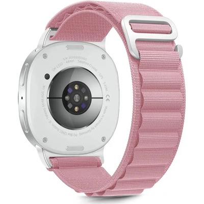 Tech-Protect Каишка Tech-Protect Nylon Stripe за Samsung Galaxy Watch 40/44/46 мм - Розов (5906302331291)
