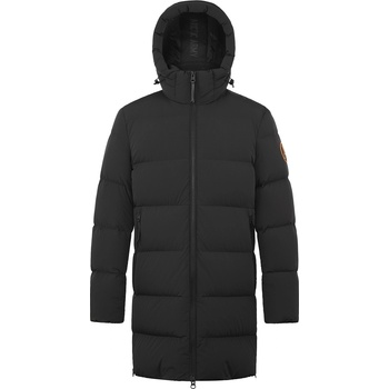 Arctic army Яке ARCTIC ARMY Men's Orca Down Long Puffer Jacket - Black