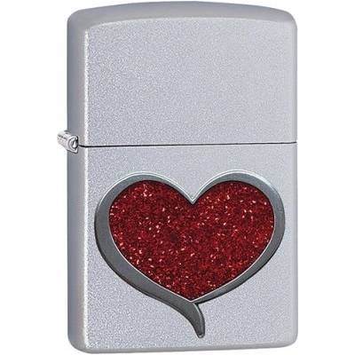 Zippo GLITTER HEART 20042