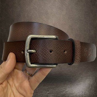 Kožený pásek s vlastním MONOGRAMEM – Sleviste.cz