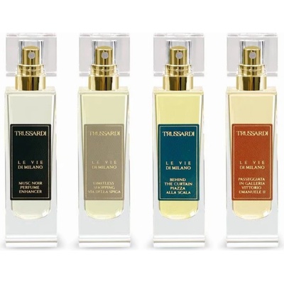 Trussardi Le Vie Di Milano Selection Set Eau de Parfum унисекс 4x15ml