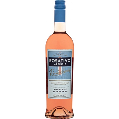 Rosativo Aperitif Rhubarb & Elderberry 14,5% 0,75 l (holá láhev)