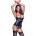 Cottelli Collection Bondage Set 2632870 Black-Red L