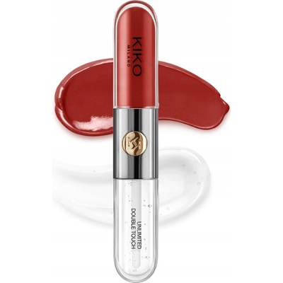 KIKO Milano Unlimited Double Touch dlhotrvajúci tekutý rúž 107 Cherry Red 6 ml
