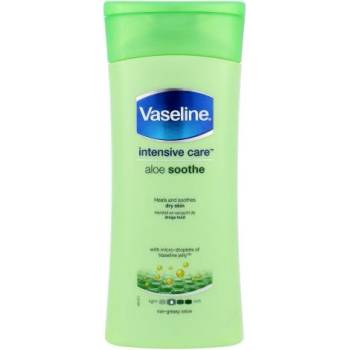 Vaseline Intensive Care Aloe Soothe хидратиращ лосион за тяло за суха кожа 200 ml унисекс