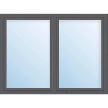 Aron Basic dvojkrídlové biele/antracit 1300 x 1950 mm