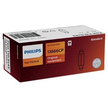 Image 1 of Philips Крушка philips c10w, 24v, 10w, 10 бр