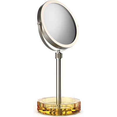 Decor Walther Козметично огледалце Kristall с жълта основа никел (0942081)