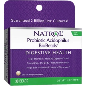 Image 1 of Natrol Probiotic Acidophilus / BioBeads [30 Мъниста]