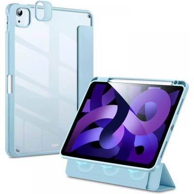 ESR Rebound Hybrid Case Pro - полиуретанов калъф с отделящ се кейс за Apple iPad Air 5 (2022), iPad Air 4 (2020), iPad Pro 11 (2021), iPad Pro 11 (2020), iPad Pro 11 (2018) (син-прозрачен)