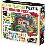 Headu Образователен пъзел, Headu, Giant Playset, The Grand Prix, 42 части (HMU55539)