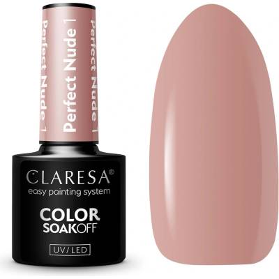 CLARESA Hybridný lak na nechty PERFECT NUDE 1 5g