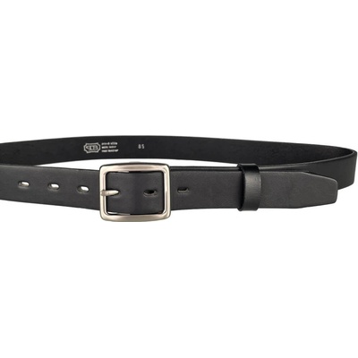 Penny Belts kožený opasek 30-197-63 černý