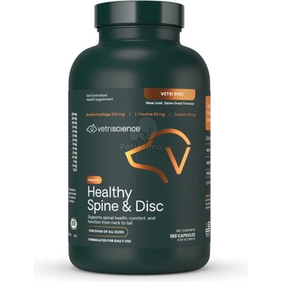 VetriScience Vetri Science Disc подкрепа за гръбначна съединителна тъкан 180 капсули