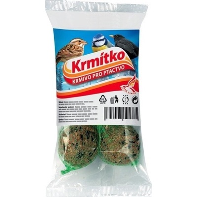 KRMÍTKO lojová koule se semínky 3 x 90 g