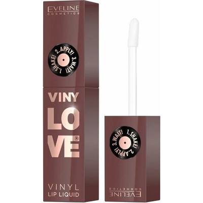 Eveline Vinyloce Vinyl Lip Liquid rtěnka 07 Nudy 4 ml
