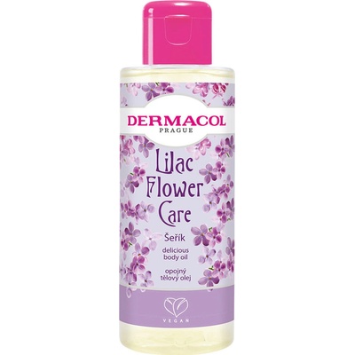 Dermacol Flower Care delicious body oil Lilac tělový olej šeřík 100 ml