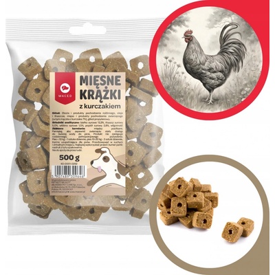 Maced masové kroužky s kuřecím masem 500 g