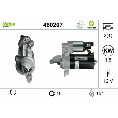 Štartér VALEO 460207