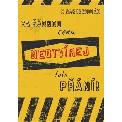 Albi Hrací přání k narozeninám - Rebel