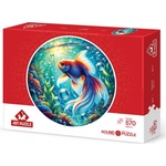 Art Puzzle Кръгъл пъзел Art Puzzle от 570 части - Аквариум (45705)