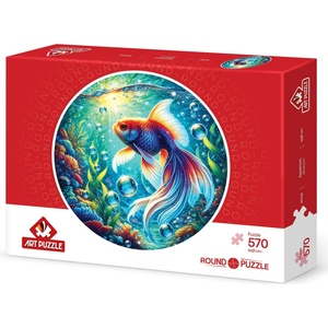 Art Puzzle Кръгъл пъзел Art Puzzle от 570 части - Аквариум (45705)