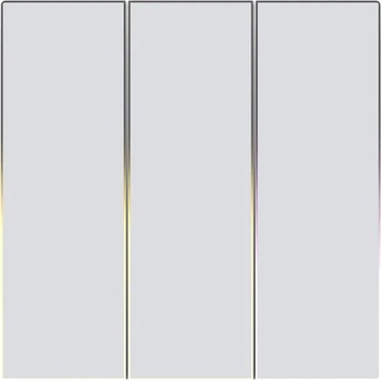 Avatto Сензорен ZigBee ключ за осветление Avatto TS60-EU-W3 Троен TUYA (бял) (ZTS60-EU-W3)