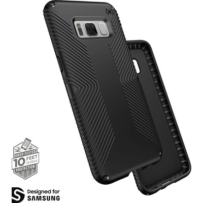 Speck Протектор Speck Presidio Grip за Samsung Galaxy S8, Black/Black (SPS8GBLK)