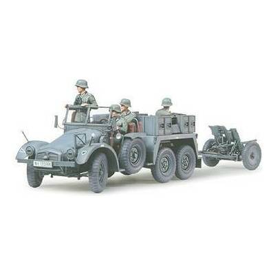Tamiya Krupp Protze 1 ton Kfz.69 with 3 7cm Pak 1:35