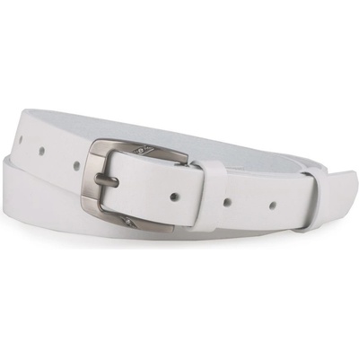 Penny Belts dámský kožený opasek 172-00 bílý