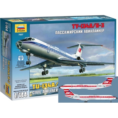 Zvezda Tupolev Tu 134A/B 3 1:144